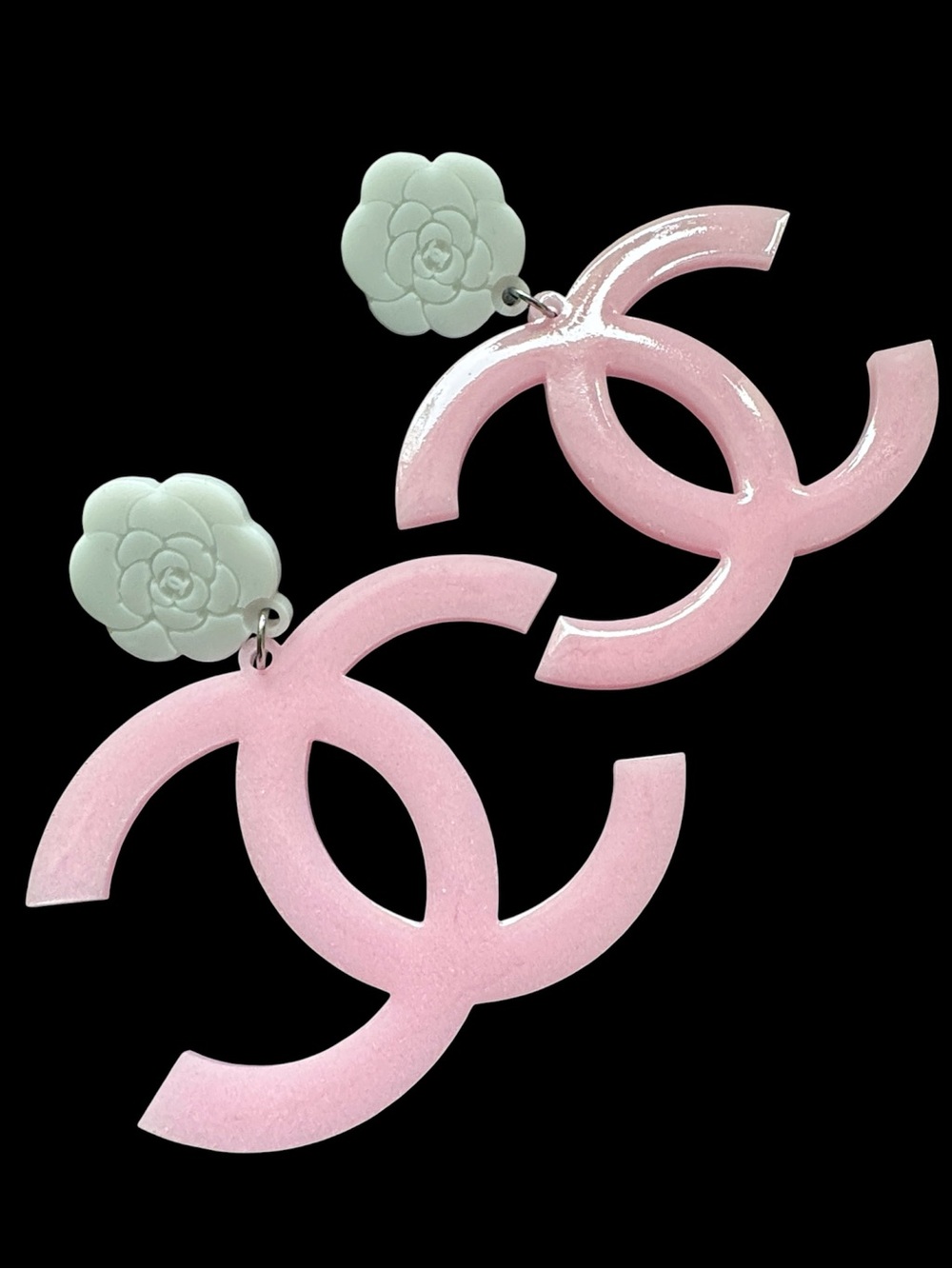 Streetwear CC Large Dangle Earrings